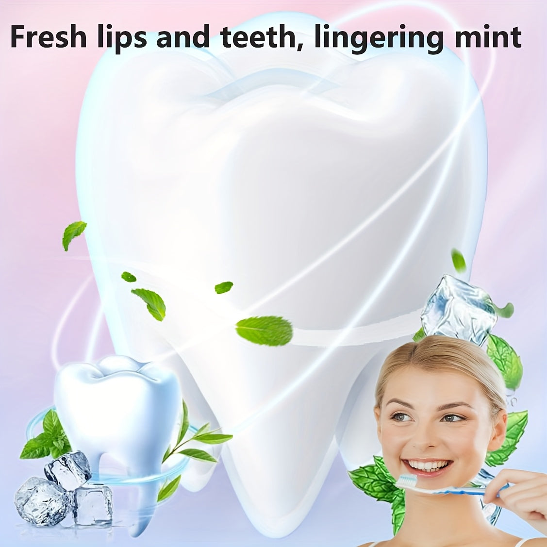 2-Pack Peppermint Toothpaste with Nicotinamide – Refreshing, Soothing Formula for Fresh Breath
