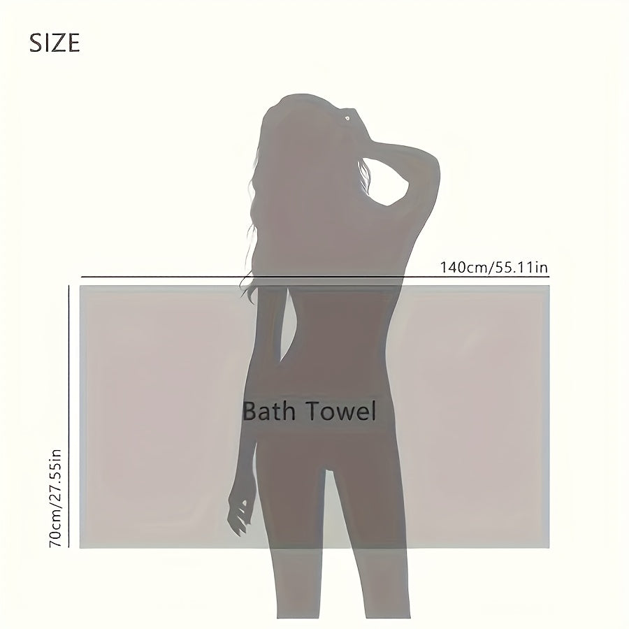4-Pack Waffle Weave Microfiber Bath Towels – Quick-Dry, Soft & Absorbent Bathroom Towels