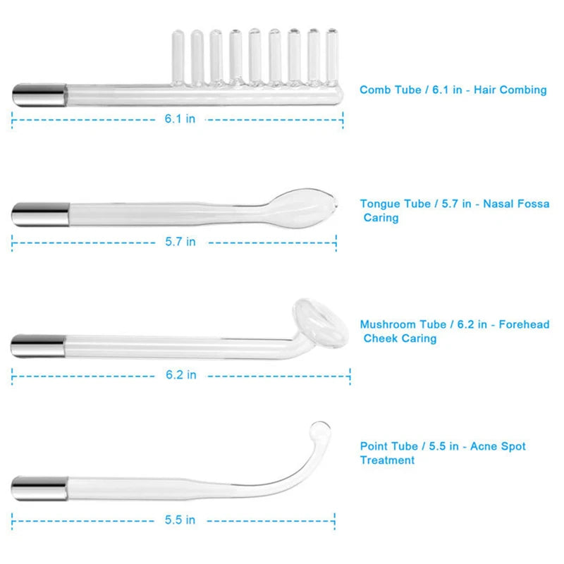 High Frequency Skin Therapy Wand – Portable Facial Device for Skin Tightening & Acne Treatment