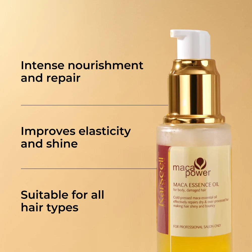 Karseell Collagen Hair Mask 500ml + Argan Oil Serum 50ml Set
