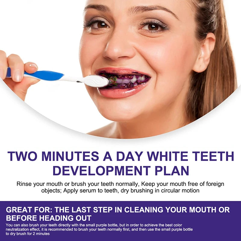 Teeth Whitening Foam Toothpaste – Natural Stain Removal & Fresh Breath Oral Care (50g)