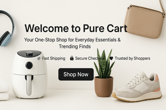 Welcome to Pure Cart – Your New Favorite Place to Shop Online