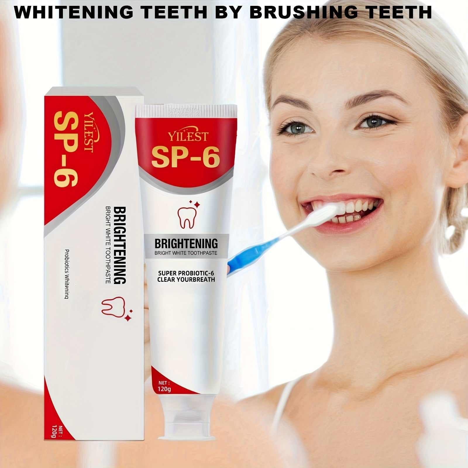 PureCart Probiotic Whitening Toothpaste – Daily Oral Care with Whitening & Fresh Breath