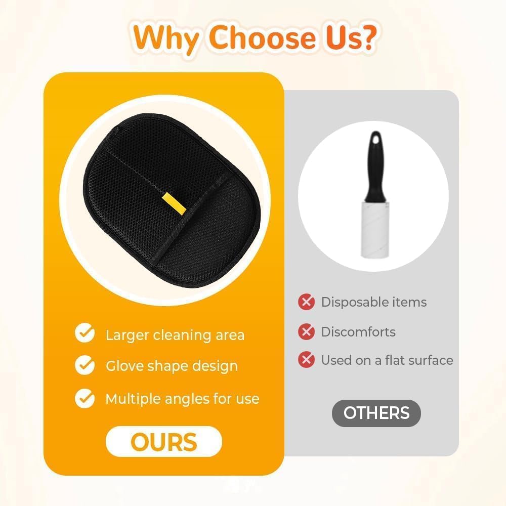 FurCatch™ - Static Grooming Gloves