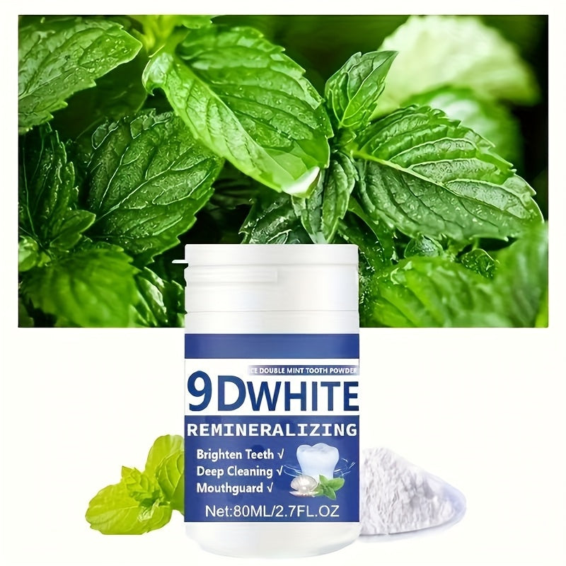 9D White Remineralising Hydroxyapatite Tooth Powder – Deep Clean & Whitening Oral Care