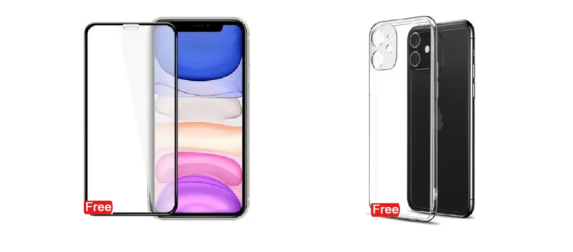 Original unlocked iPhone 11 64GB/128GB/256GB 3110mAh A13 6.1 inch LCD screen IOS LTE 4G iphone11 cellphone