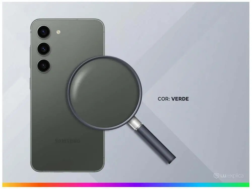 Smartphone Samsung Galaxy S23 128GB Green 5G 8GB RAM 6,1 ”Triple Camera + Selfie 12MP