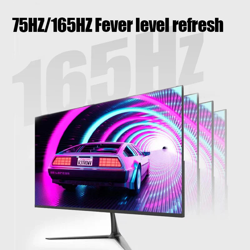 Ultralight Gaming Mouse or 24 Inch Curved Monitor, FHD(1920×1080p) 75HZ Computer Monitors, 178° Wide Viewing Angle PC Monitor