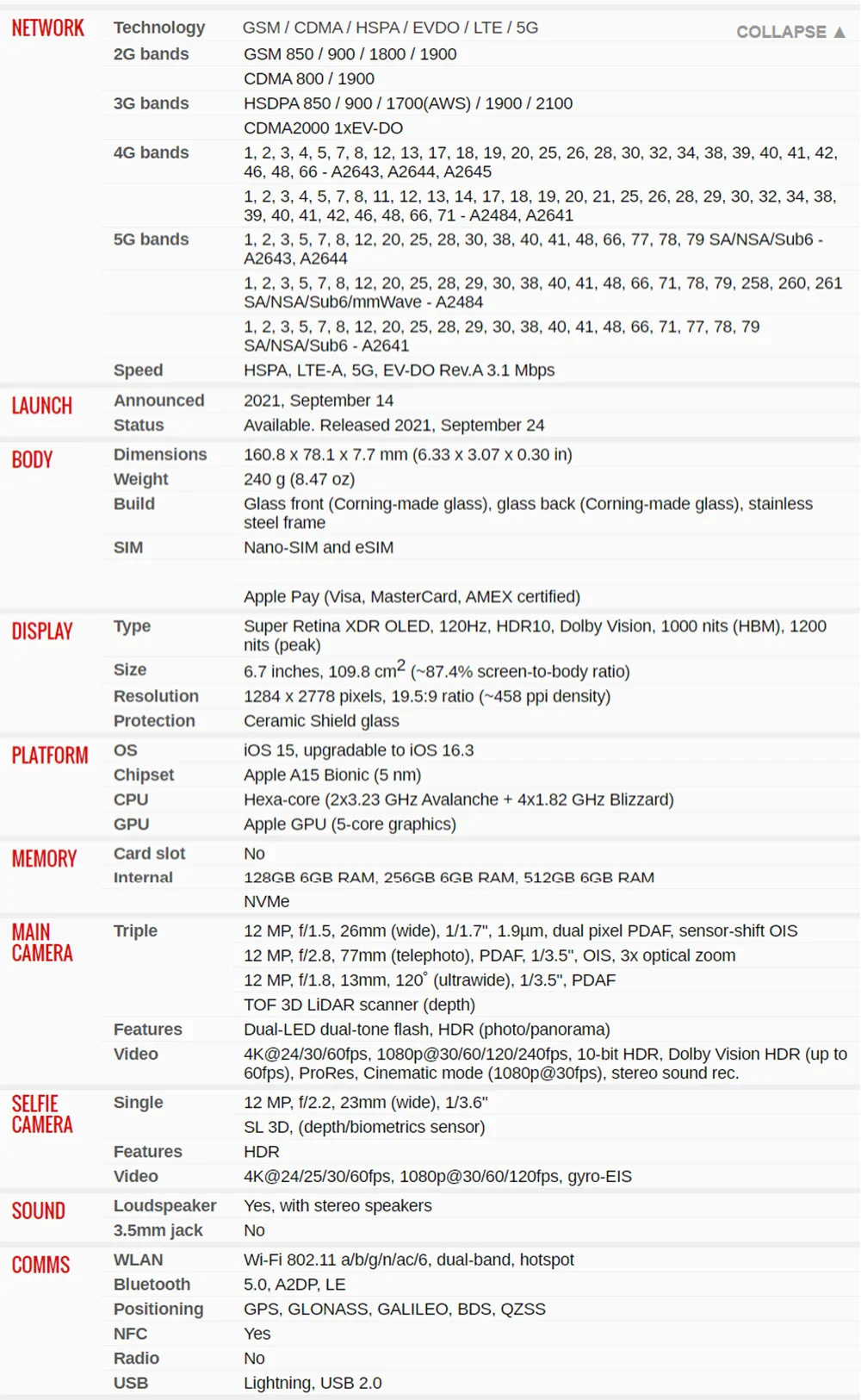 iPhone 13 Pro Max 128GB /256GB ROM A15 IOS Face ID NFC Original Unlocked iphone 13 pro max 5G  Phone