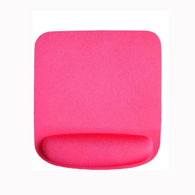 EVA Foam Wrist Mouse Pad Simple Solid Color Comfortable Thick Sponge Mouse Gaming Pc Keyboard Desk Mat 210X230MM