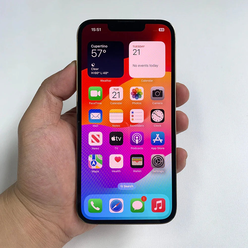 iPhone 13 Pro Max 128GB /256GB ROM A15 IOS Face ID NFC Original Unlocked iphone 13 pro max 5G  Phone