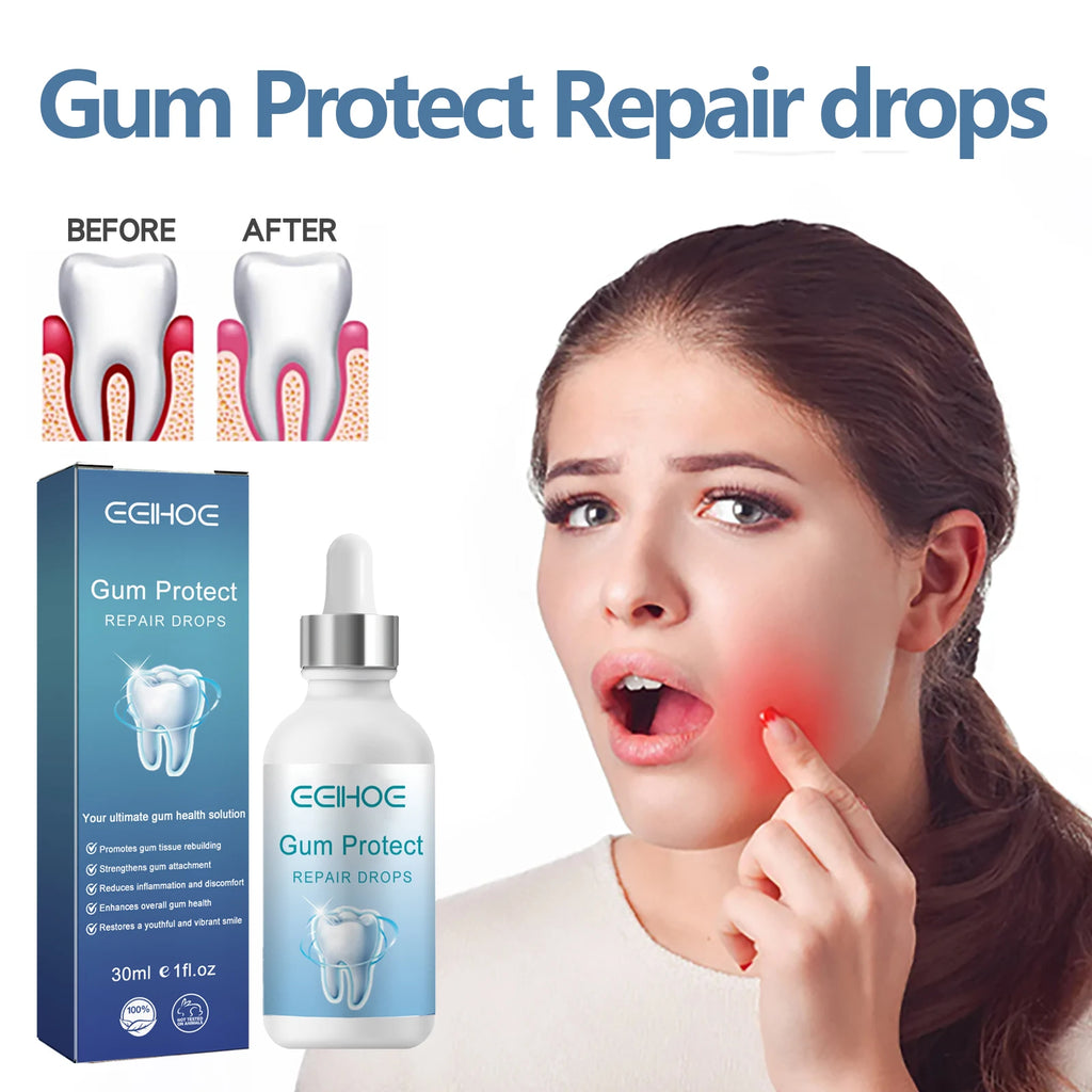 Gum Care Serum – Natural Oral Hygiene Drops for Fresh Breath & Gum Support (30ml)
