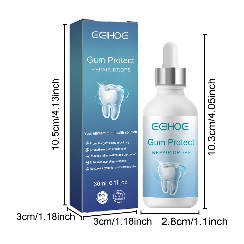 Gum Care Serum – Natural Oral Hygiene Drops for Fresh Breath & Gum Support (30ml)