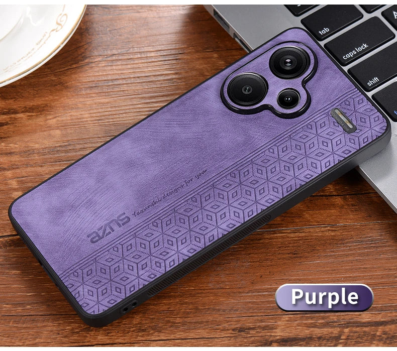 For Xiaomi Redmi Note 13 Pro Plus Чехол для back cover Skin Feel Shockproof Leather Case Soft Funda For Redmi Note 13 Pro Plus