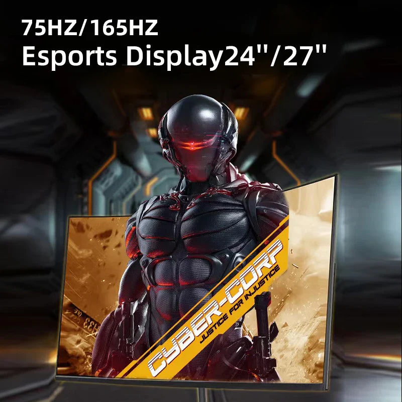 Ultralight Gaming Mouse or 24 Inch Curved Monitor, FHD(1920×1080p) 75HZ Computer Monitors, 178° Wide Viewing Angle PC Monitor