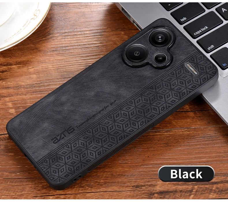 For Xiaomi Redmi Note 13 Pro Plus Чехол для back cover Skin Feel Shockproof Leather Case Soft Funda For Redmi Note 13 Pro Plus