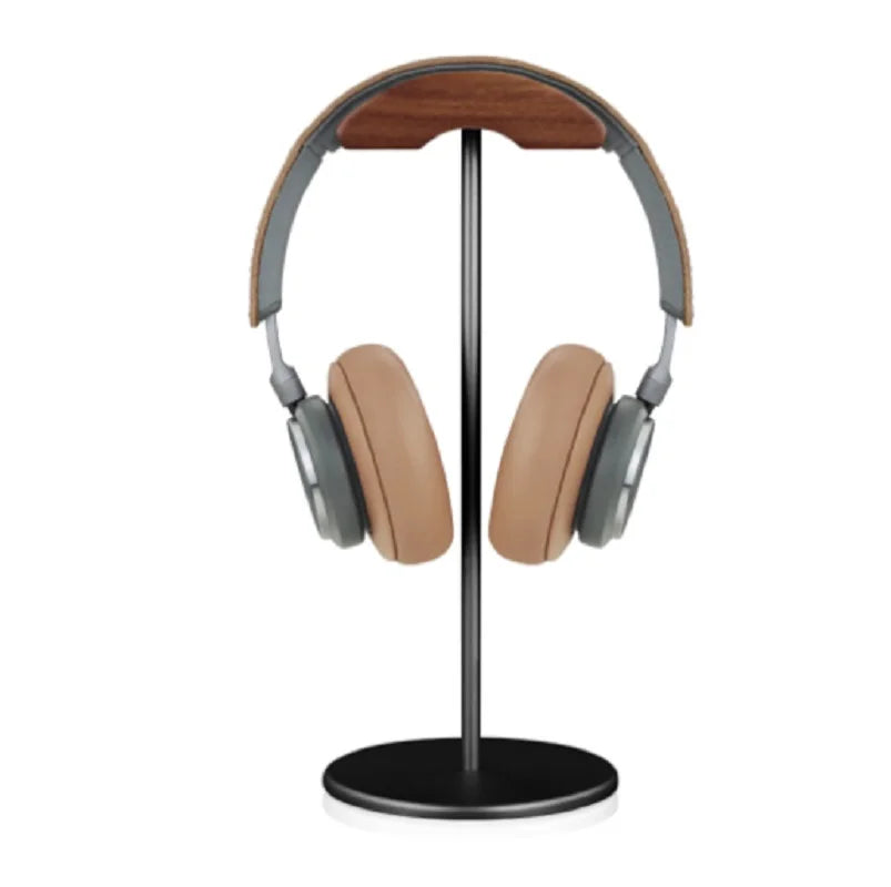 Desk Headband Headphone Headset Wooden Head Stand Holder Rack For Gaming PC Game Gemer Earphone Headphone holder
