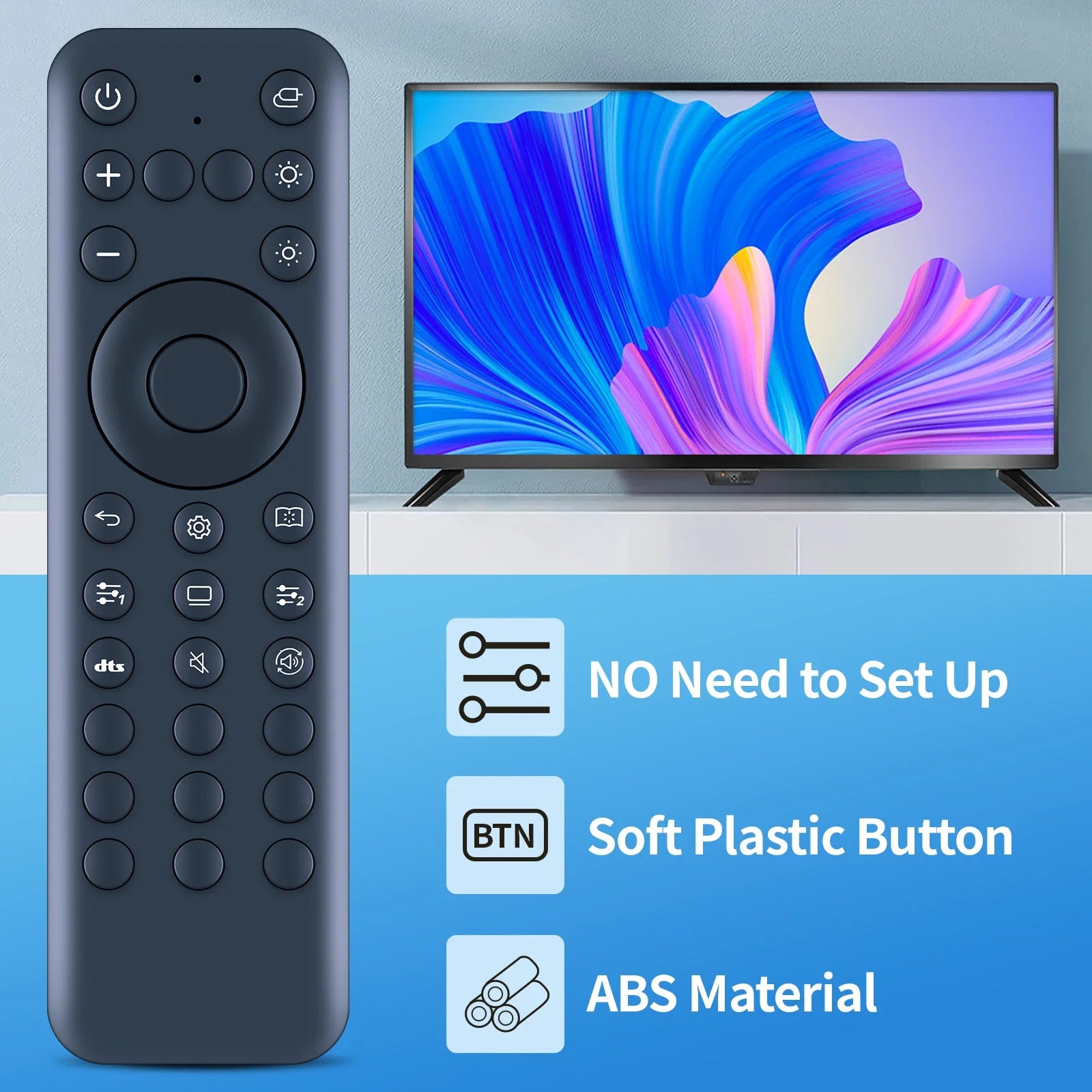 New AKB76044701 Replace Remote Control For LG UltraGear OLED QHD Gaming Monitor  45GR95QE-B 27GS95QE-B