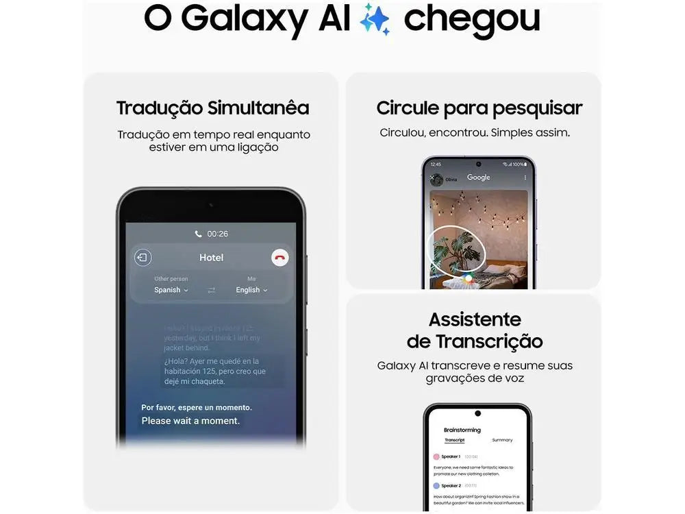 Smartphone Samsung Galaxy S23 128GB Green 5G 8GB RAM 6,1 ”Triple Camera + Selfie 12MP