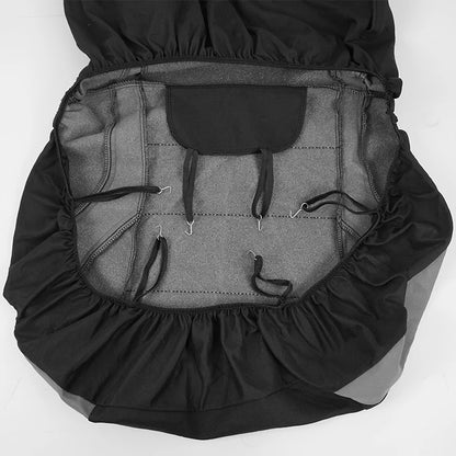 Universal Sporty Car Seat Covers – Breathable Polyester Interior Protection for Cars, SUVs, Trucks & Vans