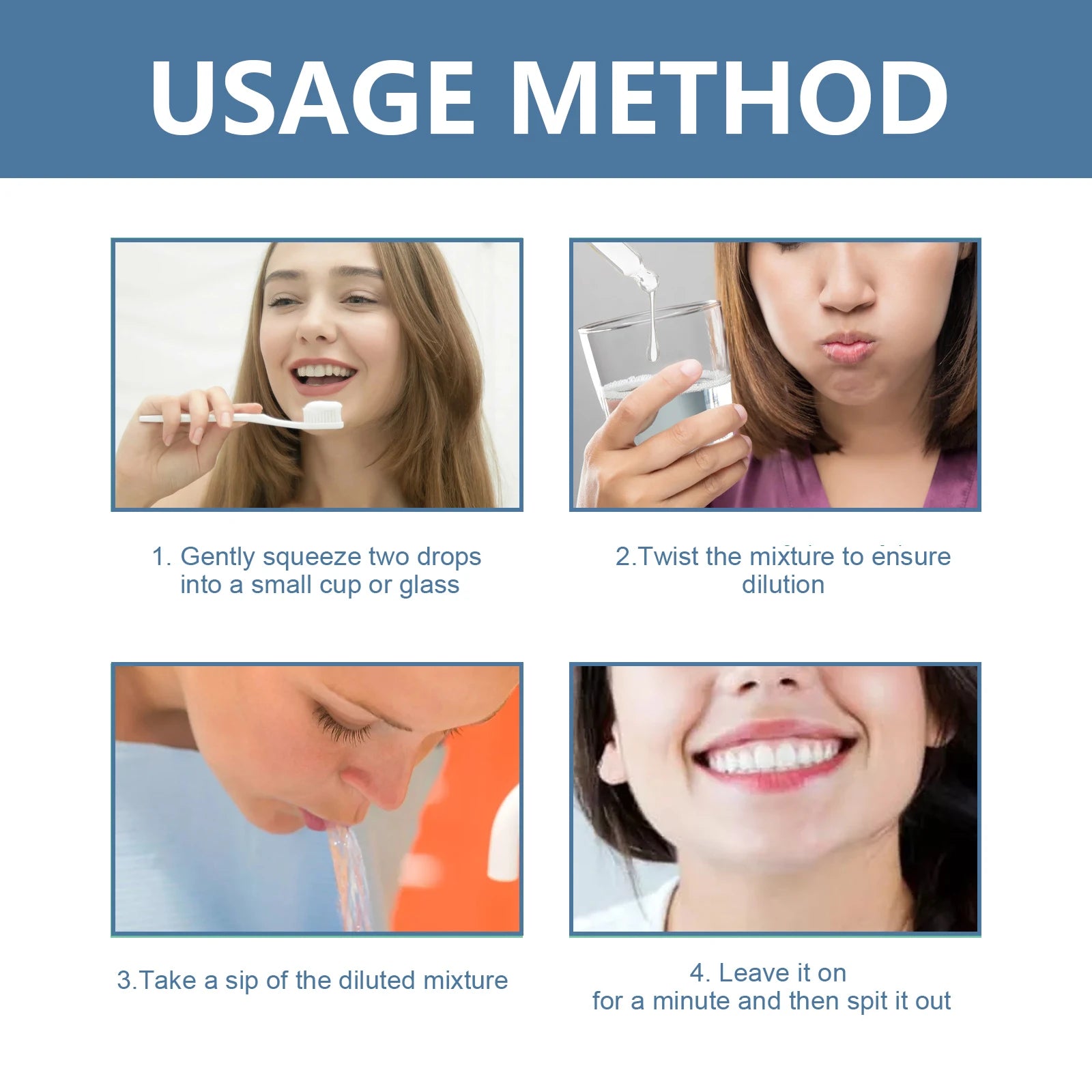 Gum Care Serum – Natural Oral Hygiene Drops for Fresh Breath & Gum Support (30ml)