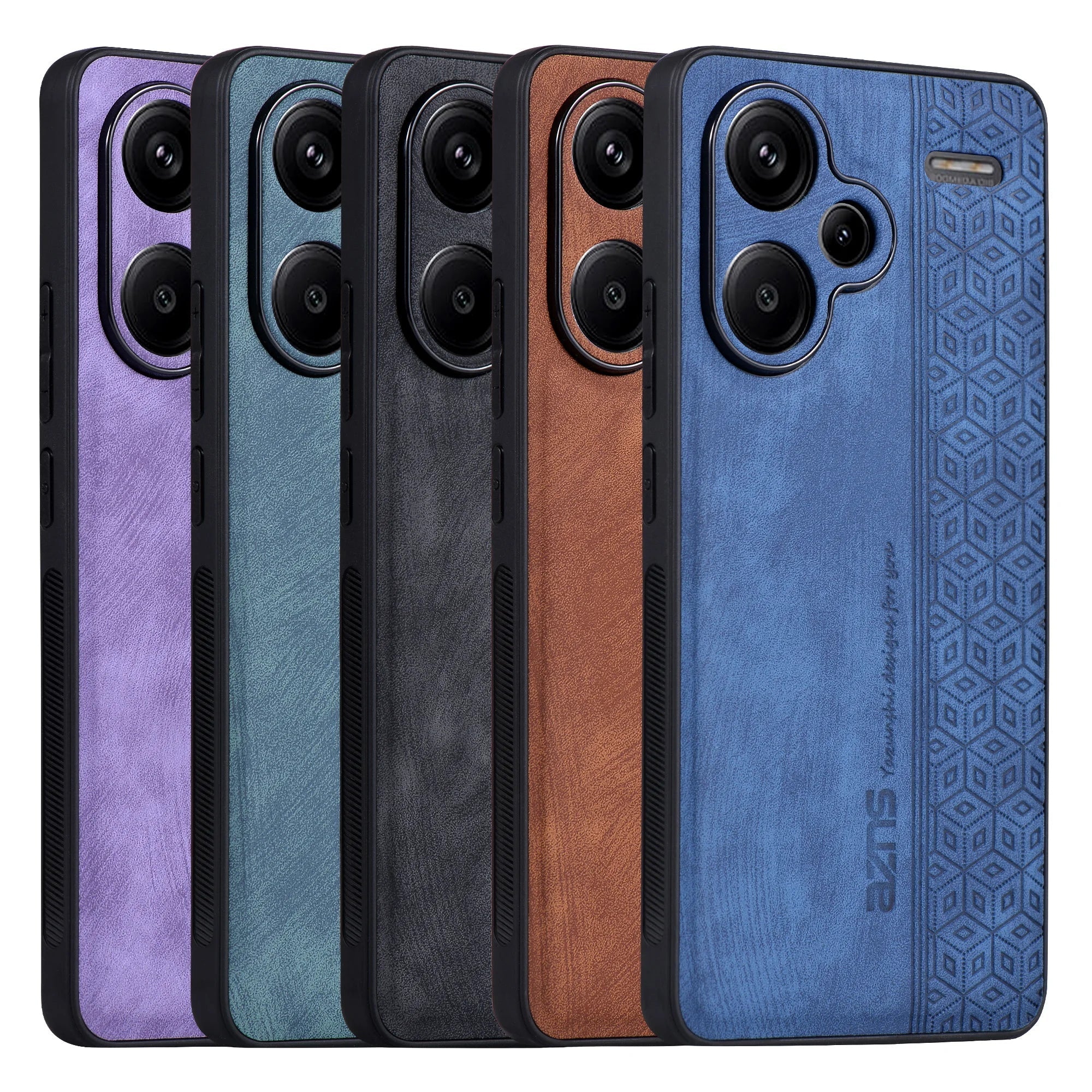 For Xiaomi Redmi Note 13 Pro Plus Чехол для back cover Skin Feel Shockproof Leather Case Soft Funda For Redmi Note 13 Pro Plus