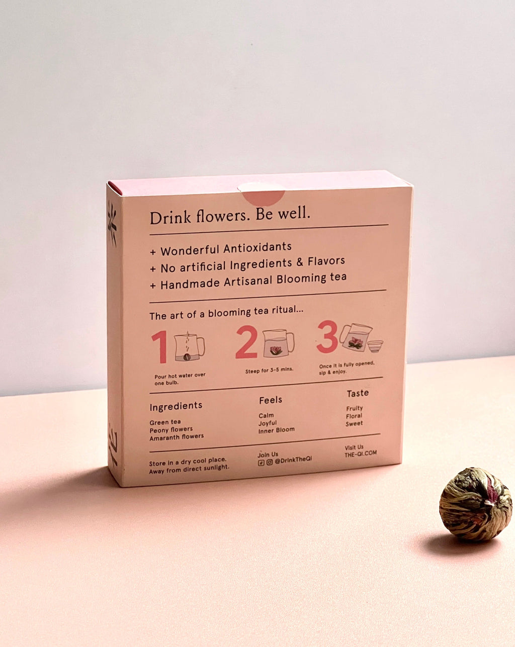 Blooming tea (The Qi x Beautywithin)