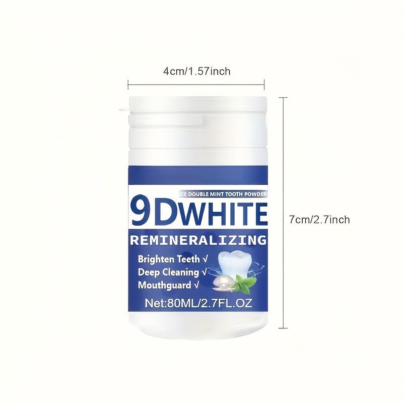 9D White Remineralising Hydroxyapatite Tooth Powder – Deep Clean & Whitening Oral Care