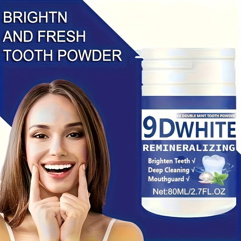 9D White Remineralising Hydroxyapatite Tooth Powder – Deep Clean & Whitening Oral Care