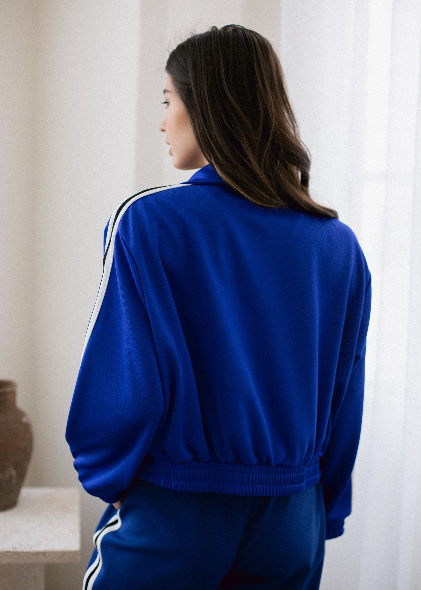 Cropped Track Jacket