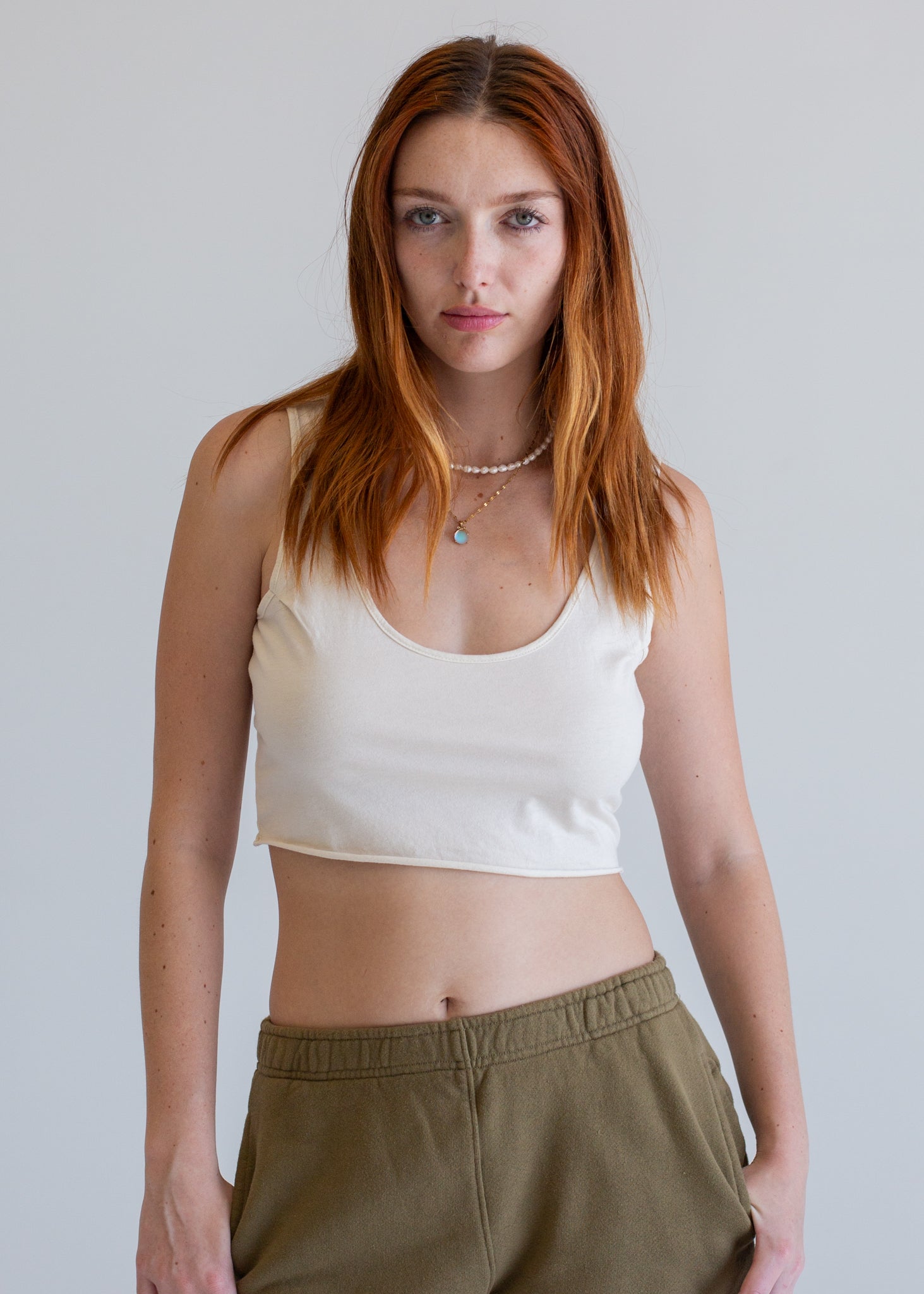 Cutoff Crop Tank