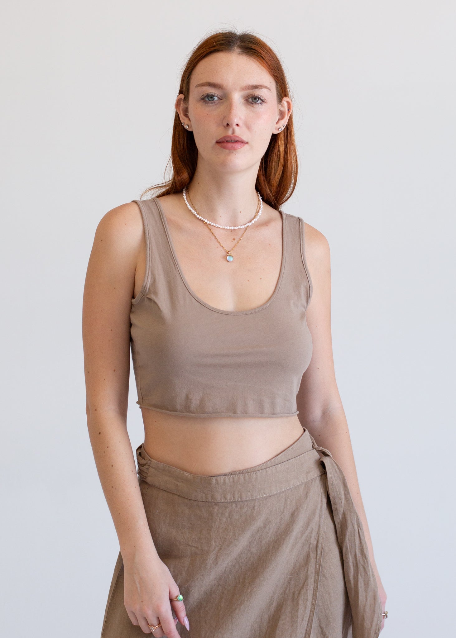 Cutoff Crop Tank