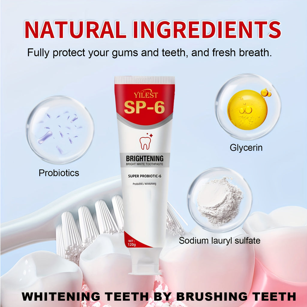 PureCart Probiotic Whitening Toothpaste – Daily Oral Care with Whitening & Fresh Breath