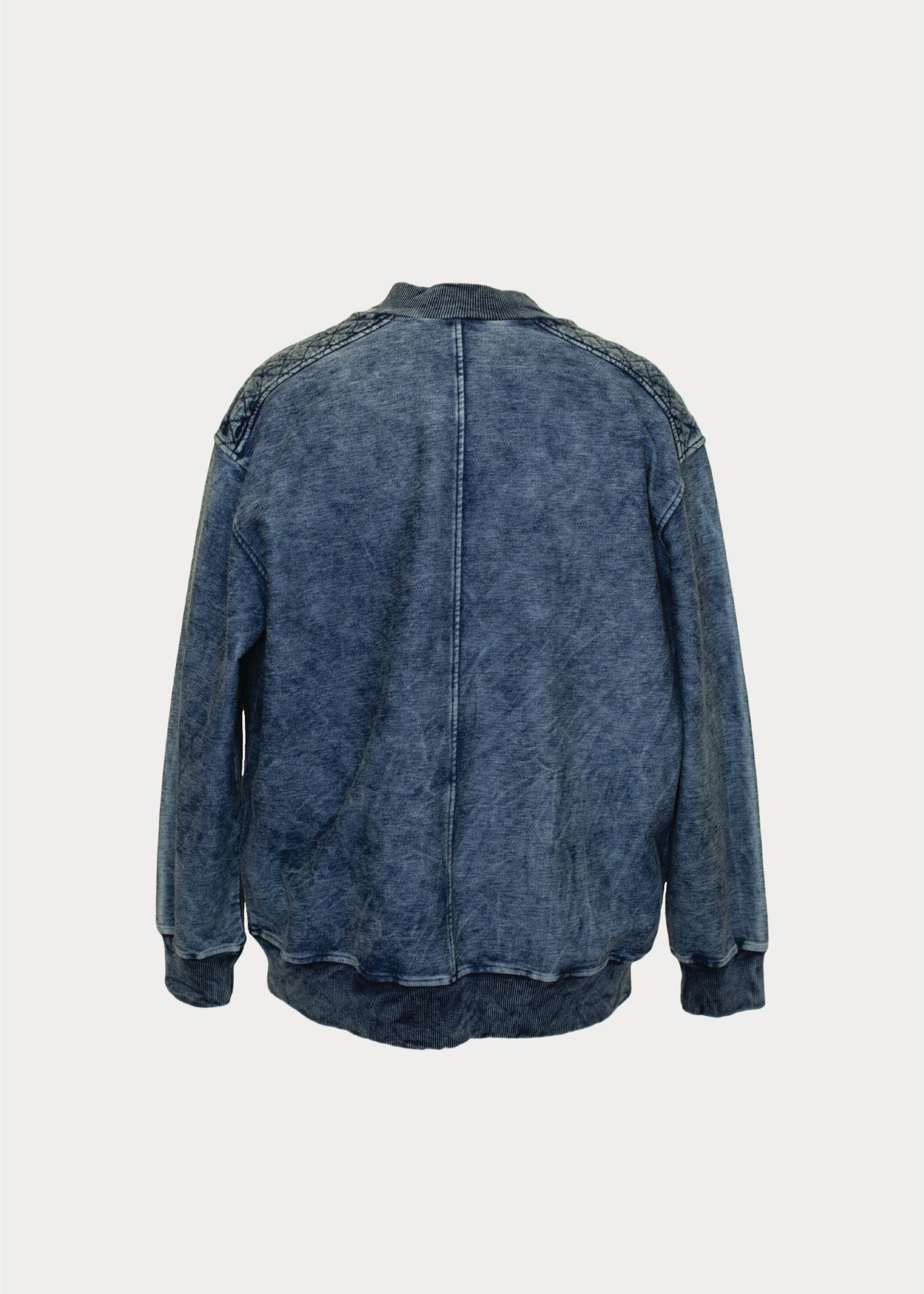 Indigo Bomber Jacket