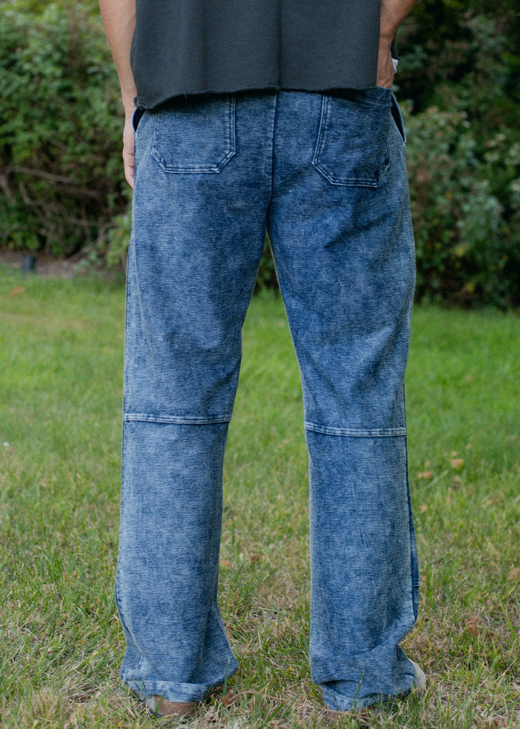 Indigo Patch Trouser