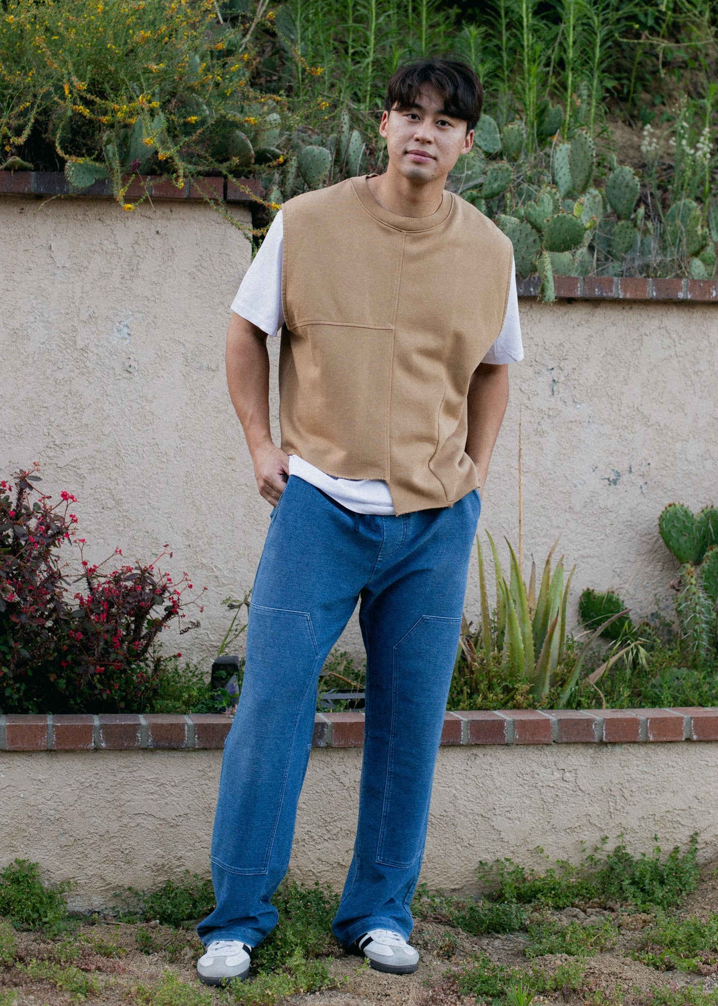 Indigo Patch Trouser