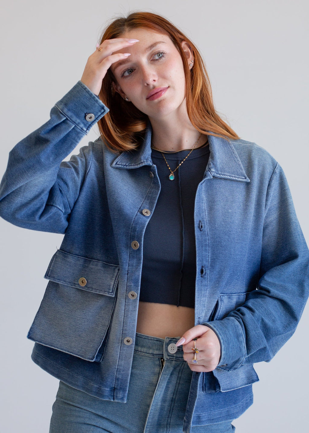 Indigo Worker's Jacket