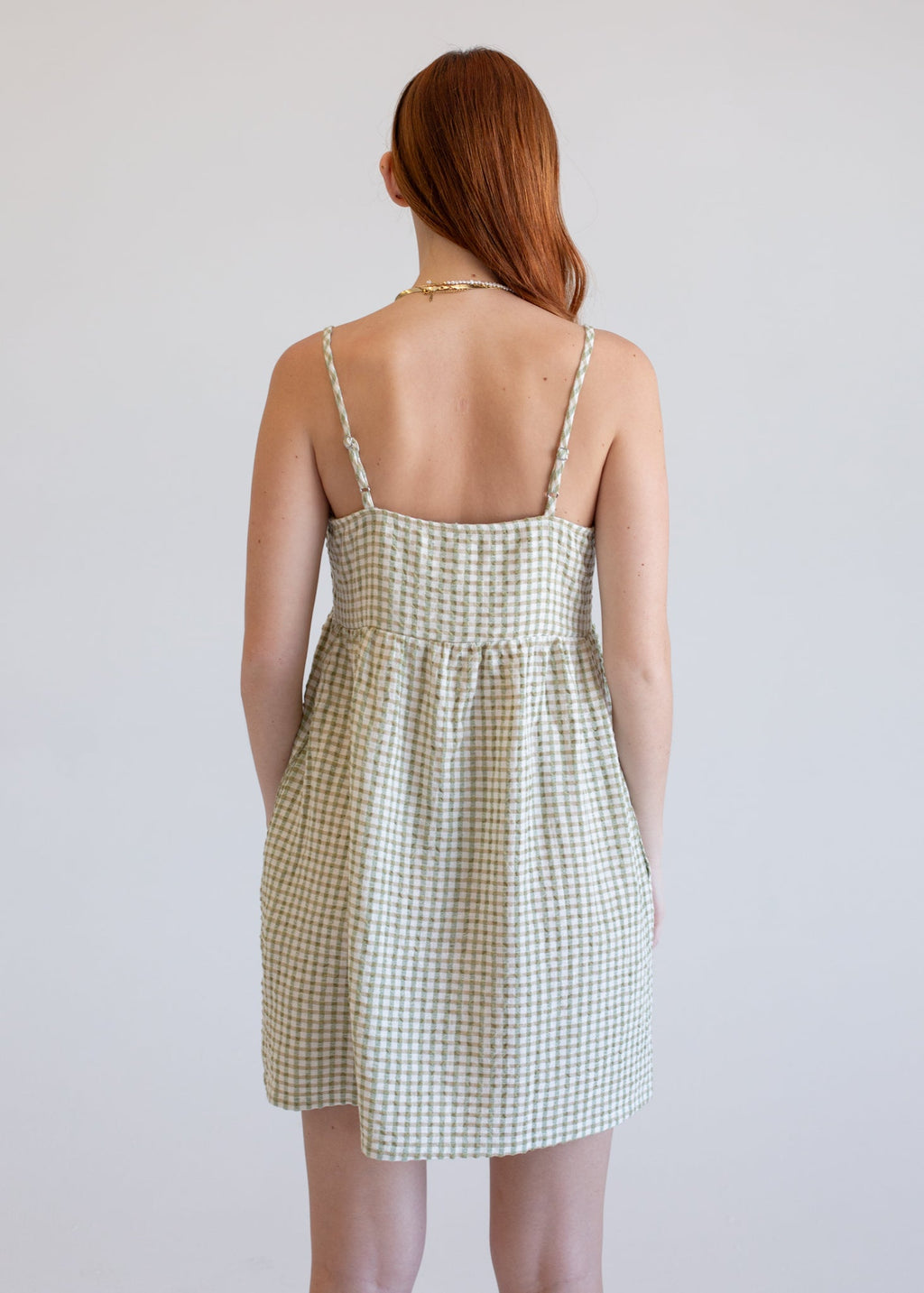 Linen Babydoll Dress
