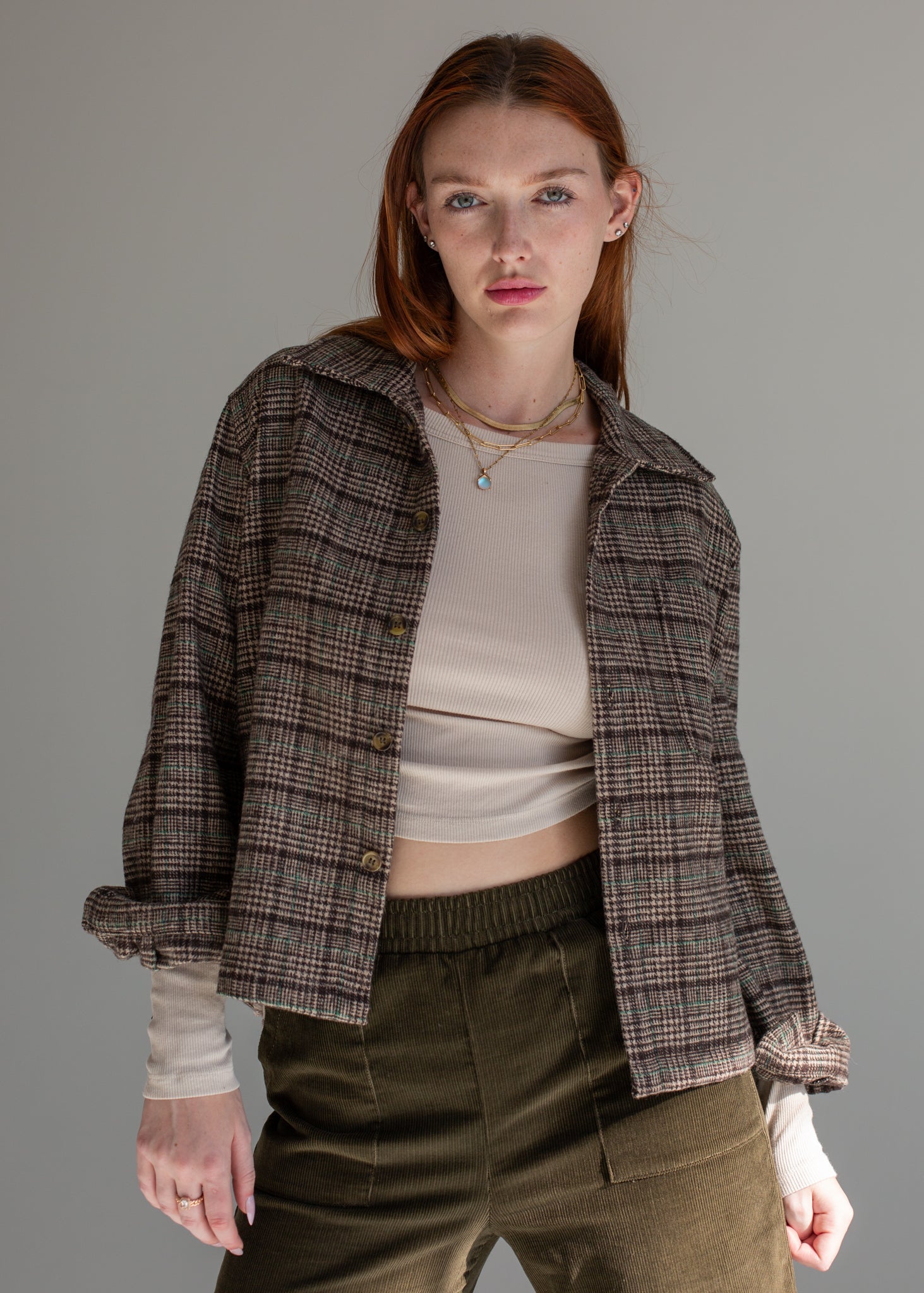Plaid Chore Jacket