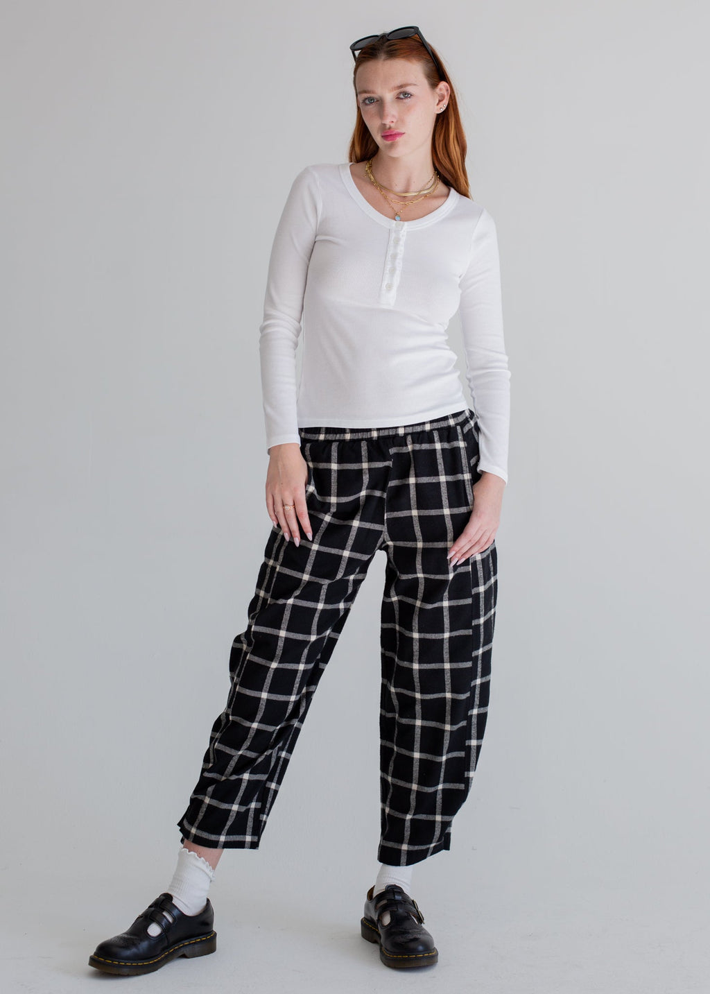 Pull-On Barrel Pant