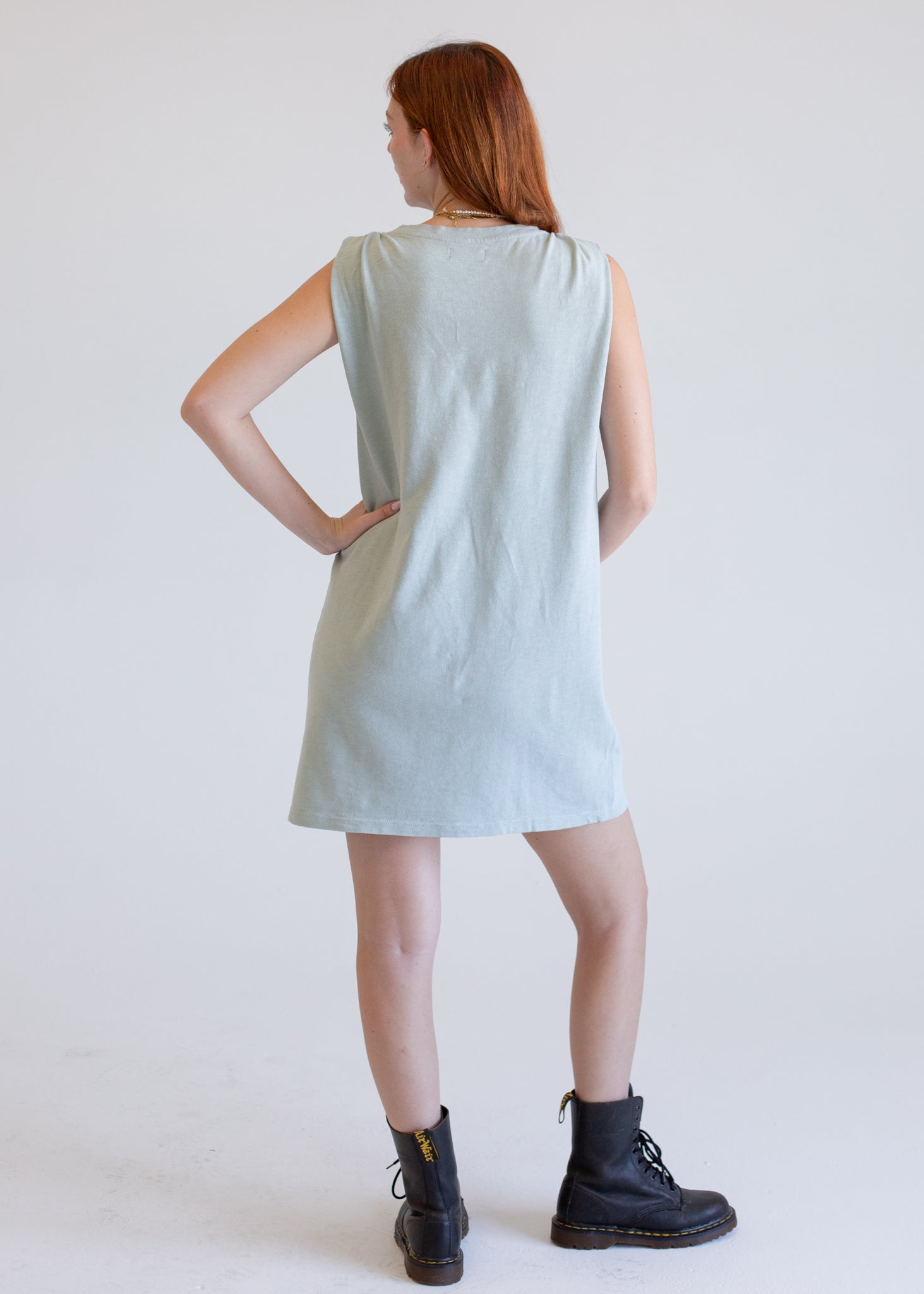Ruched Boxy Dress
