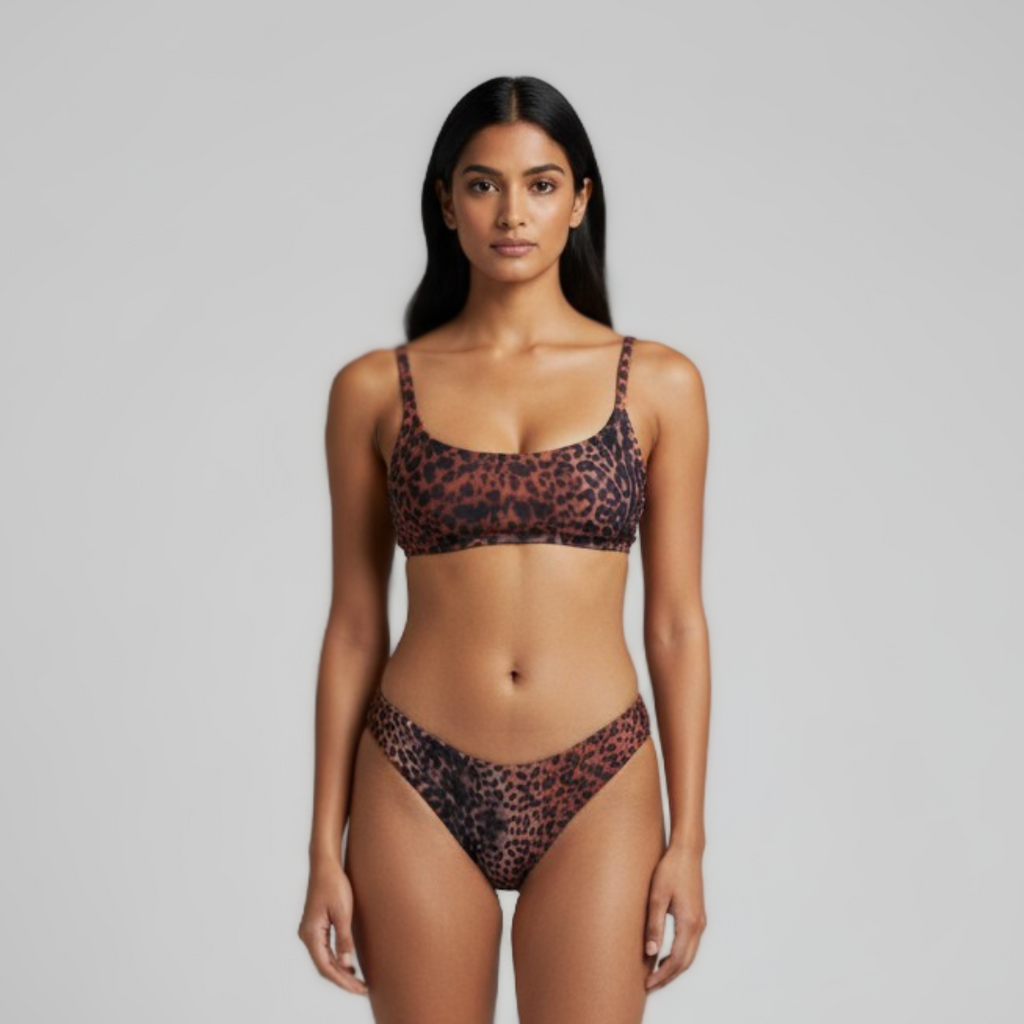 Top "Sexy Cut" / CHEETAH